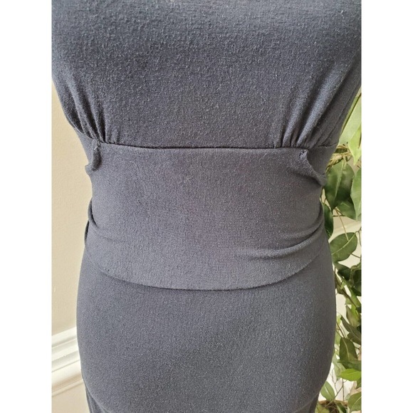 Pip & Vine Women's Blue Rayon Scoop Neck Sleeveless Knee Length Dress Size Small - Picture 3 of 11